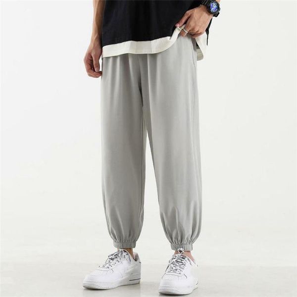 men's pants men summer fashion elastic waist baggy sweatpants solid hip hop comfort male sport trousers pantalones de los hombres, Black
men's pants men summer fashion elastic waist baggy sweatpants solid hip hop comfort male sport trousers pantalones de los hombres, Black