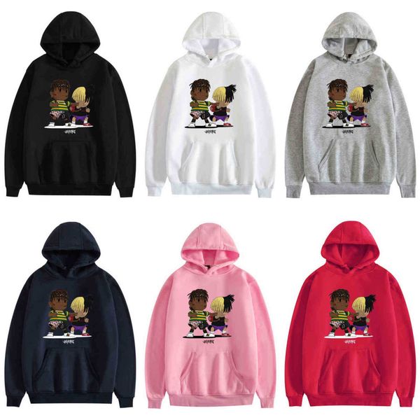 hoodies hand juice wrld cartoon printing men's and women's loose sweater hoodie, Black
hoodies hand juice wrld cartoon printing men's and women's loose sweater hoodie, Black