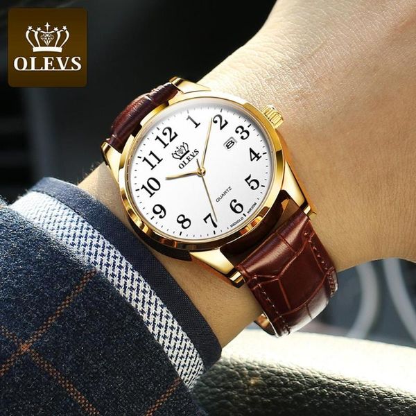 wristwatches men watch leather fashion quartz-watch man date waterproof relogio masculino arabic numerals, Slivery;brown
wristwatches men watch leather fashion quartz-watch man date waterproof relogio masculino arabic numerals, Slivery;brown