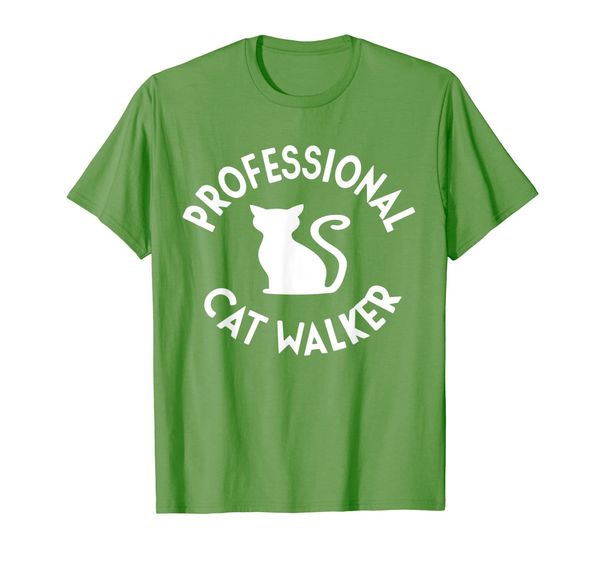 professional cat walker funny t-shirt, White;black
professional cat walker funny t-shirt, White;black