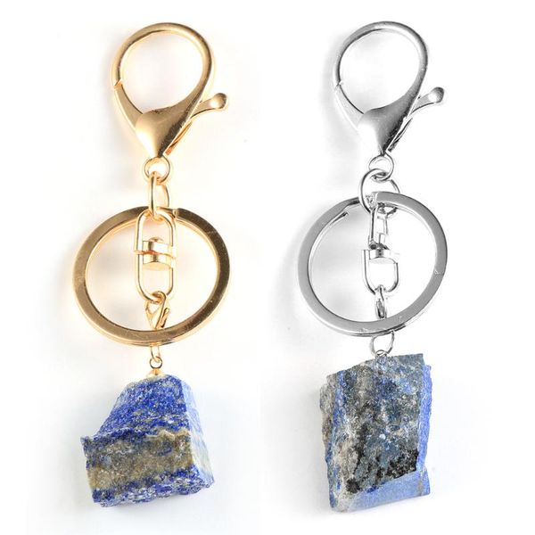 keychains irregular lapis lazuli obsidian pendant key chain for fashion women men natural stone keychain ring holder boho jewelry, Silver
keychains irregular lapis lazuli obsidian pendant key chain for fashion women men natural stone keychain ring holder boho jewelry, Silver
