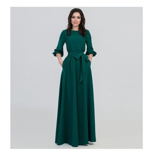 casual dresses 2021 autumn temperament retro elegant slim tie high waist o-neck dress nine-point sleeve mopping long for women, Black;gray
casual dresses 2021 autumn temperament retro elegant slim tie high waist o-neck dress nine-point sleeve mopping long for women, Black;gray