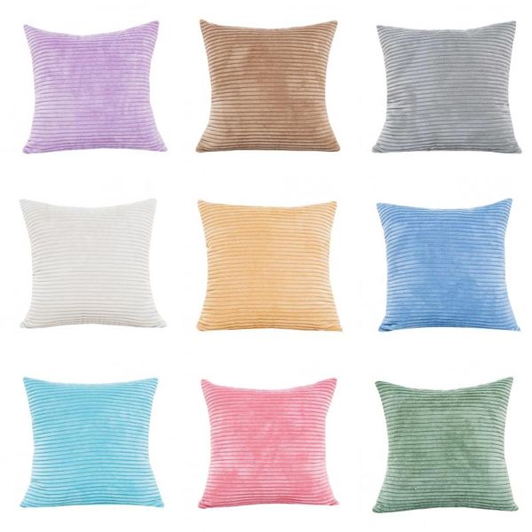 cushion/decorative pillow simple monochrome plush pillowcase soft fur furry cushion cover corn strips square waist throw gifts 45x45cm
cushion/decorative pillow simple monochrome plush pillowcase soft fur furry cushion cover corn strips square waist throw gifts 45x45cm