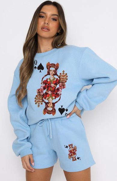 women's tracksuits rmsfe 2021 spring and autumn women casual long sleeve round neck sweater shorts fashion sports 3-color 2 piece set, Gray
women's tracksuits rmsfe 2021 spring and autumn women casual long sleeve round neck sweater shorts fashion sports 3-color 2 piece set, Gray
