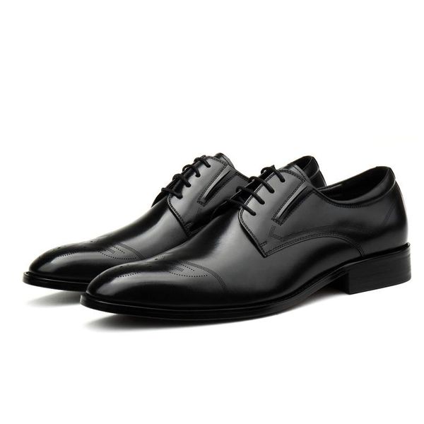 dress shoes large size eur45 pointed toe black / deep brown oxfords mens business social genuine leather wedding
dress shoes large size eur45 pointed toe black / deep brown oxfords mens business social genuine leather wedding