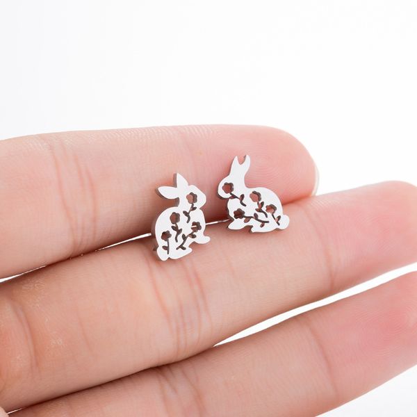 hollow rabbit ear stud womens net red cute animal ear stud trendy 2020 wholesaledio chan contact, Silver
hollow rabbit ear stud womens net red cute animal ear stud trendy 2020 wholesaledio chan contact, Silver