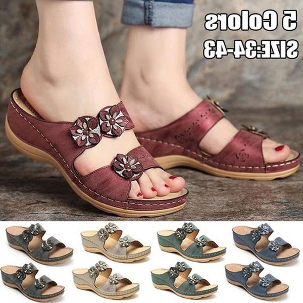 sandals summer women shoes woman plus size 43 heels for wedges chaussure femme casual flower vintage wedge heel, Black
sandals summer women shoes woman plus size 43 heels for wedges chaussure femme casual flower vintage wedge heel, Black