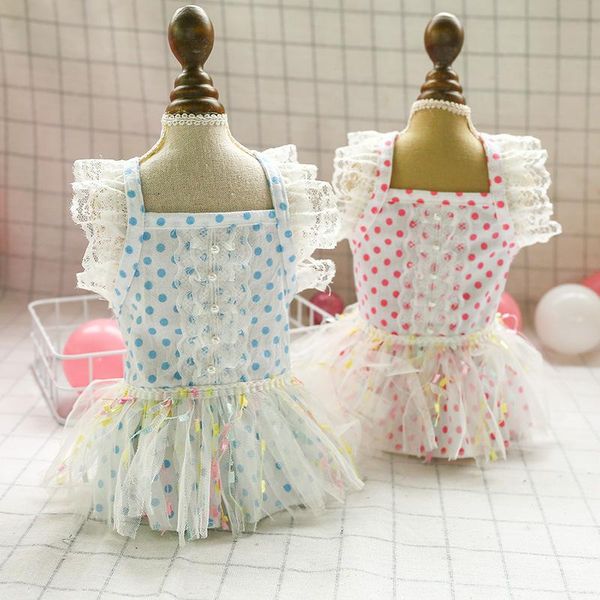 dog apparel pet skirts for spring and summer thin breathable comfortable princess polka dots printed skirt dresses dogs
dog apparel pet skirts for spring and summer thin breathable comfortable princess polka dots printed skirt dresses dogs
