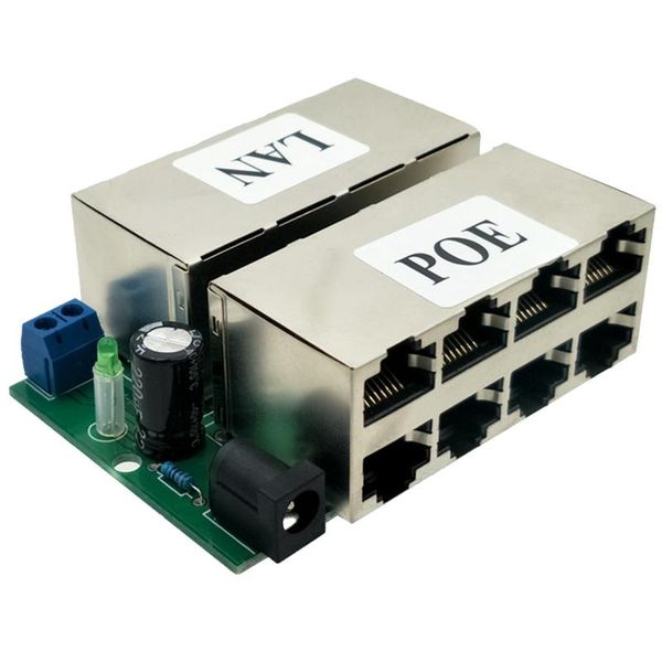 computer cables & connectors fast speed 8 port poe injector splitter dc12-48v power over ethernet adapter supply module synthesize
computer cables & connectors fast speed 8 port poe injector splitter dc12-48v power over ethernet adapter supply module synthesize