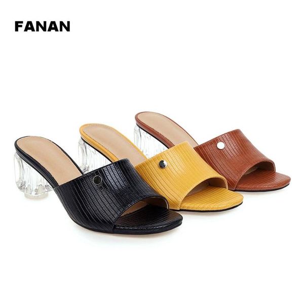 slippers rome women's shoes open toe clear glass heel lady square high heels crystal transparent slip-on 35-42, Black
slippers rome women's shoes open toe clear glass heel lady square high heels crystal transparent slip-on 35-42, Black