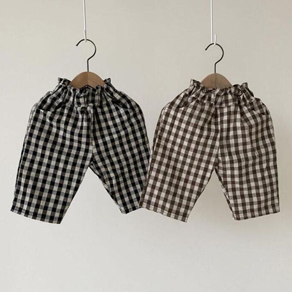 jeans summer kids baby boys girls loose grid pants children's clothing casual children, Blue
jeans summer kids baby boys girls loose grid pants children's clothing casual children, Blue