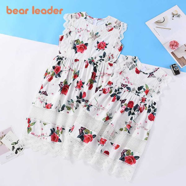 bear leader mommy and daughter matching outfits summer floral casual dresses family lace patchwork outfit princess sweet clothes 210708, Blue
bear leader mommy and daughter matching outfits summer floral casual dresses family lace patchwork outfit princess sweet clothes 210708, Blue
