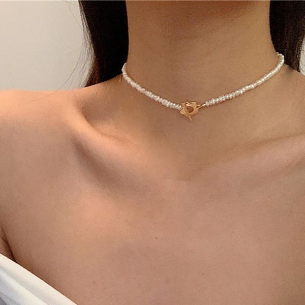 pendant necklaces european and american creative jewelry with pearl ins flower ot buckle clavicle chain short necklace for female, Silver
pendant necklaces european and american creative jewelry with pearl ins flower ot buckle clavicle chain short necklace for female, Silver