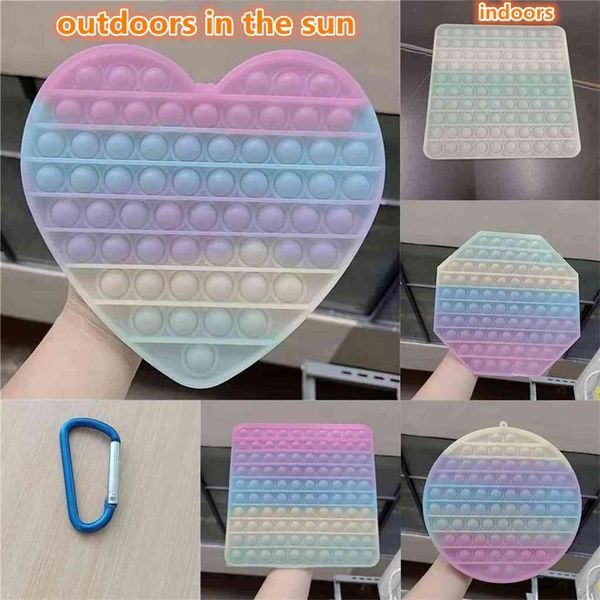 20cm jumbo bubble fidget toys big size outdoor games changes colors in the sun push bubbles finger puzzle rainbow color light sensitive dhl
20cm jumbo bubble fidget toys big size outdoor games changes colors in the sun push bubbles finger puzzle rainbow color light sensitive dhl