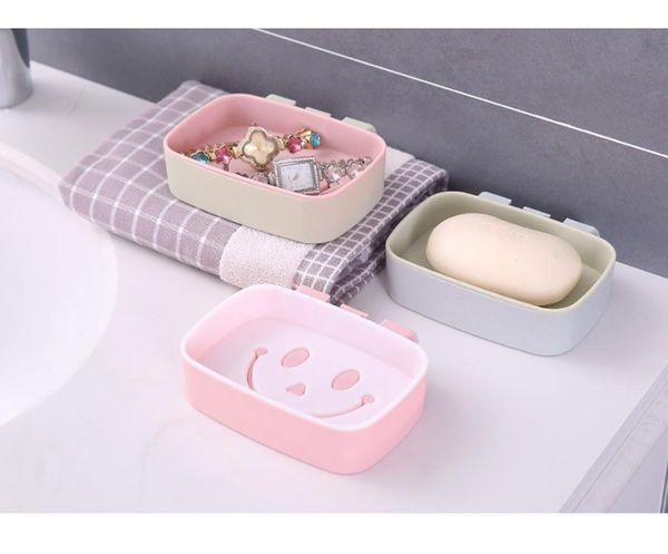multifunction soap holder punch-magic seamless wall sticker double layer drain bathroom shelf tray accessory storage rack dishes
multifunction soap holder punch-magic seamless wall sticker double layer drain bathroom shelf tray accessory storage rack dishes