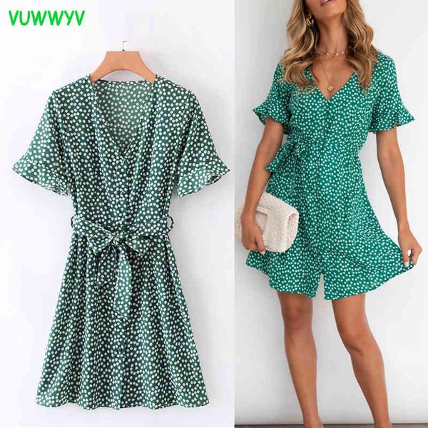 vuwwyv green floral mini dresses for women summer prairie chic bow belt woman dress short puff sleeve retro vestidos 210430, Black;gray
vuwwyv green floral mini dresses for women summer prairie chic bow belt woman dress short puff sleeve retro vestidos 210430, Black;gray