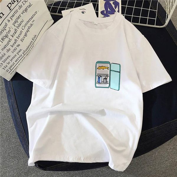 fashion cute refrigerator ladies men ulzzang harajuku female casual summer and women, White;black
fashion cute refrigerator ladies men ulzzang harajuku female casual summer and women, White;black