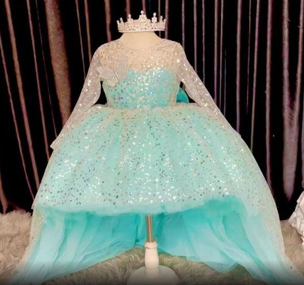 2021 sparkly sheer neck flower girl dresses ball gown sequined hi-lo elegant lilttle kids birthday pageant weddding gowns, White;blue
2021 sparkly sheer neck flower girl dresses ball gown sequined hi-lo elegant lilttle kids birthday pageant weddding gowns, White;blue
