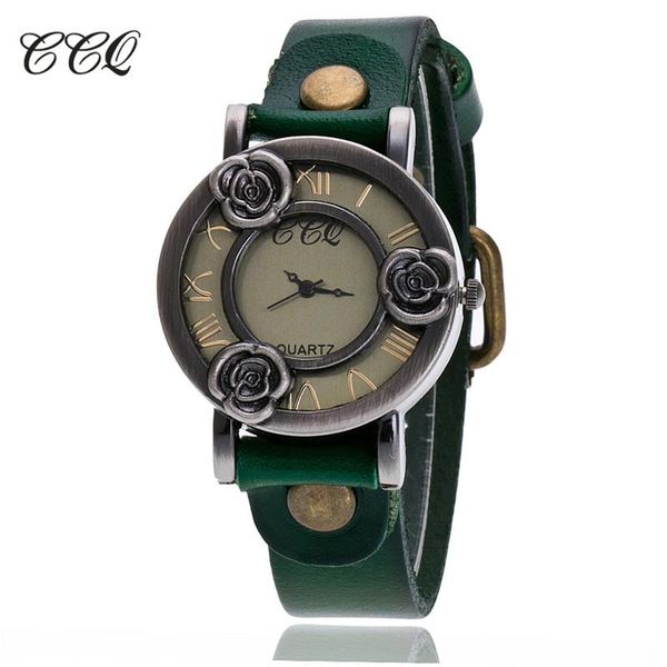 wristwatches ccq brand vintage cow leather bracelet rose flower watch casual women wristwatch luxury quartz relogio feminino, Slivery;brown
wristwatches ccq brand vintage cow leather bracelet rose flower watch casual women wristwatch luxury quartz relogio feminino, Slivery;brown
