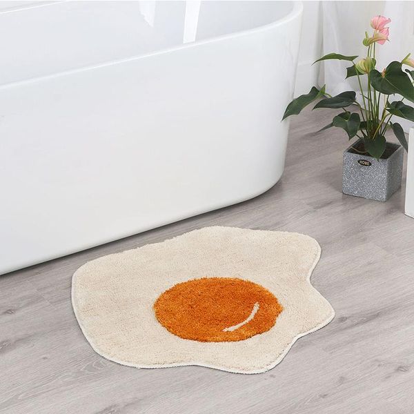 carpets special-shaped cartoon poached egg flocking floor mat carpet bathroom absorbent non-slip entry door
carpets special-shaped cartoon poached egg flocking floor mat carpet bathroom absorbent non-slip entry door