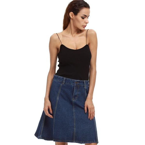 skirts loose women denim midi skirt casual ladies jean solid mid waist knee-length, Black
skirts loose women denim midi skirt casual ladies jean solid mid waist knee-length, Black