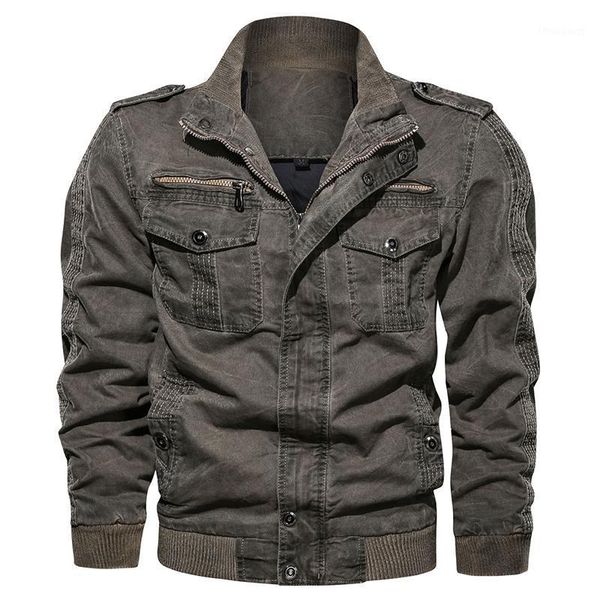 men's jackets brand design men jacket retro style denim tactical military coat outwear, Black;brown
men's jackets brand design men jacket retro style denim tactical military coat outwear, Black;brown