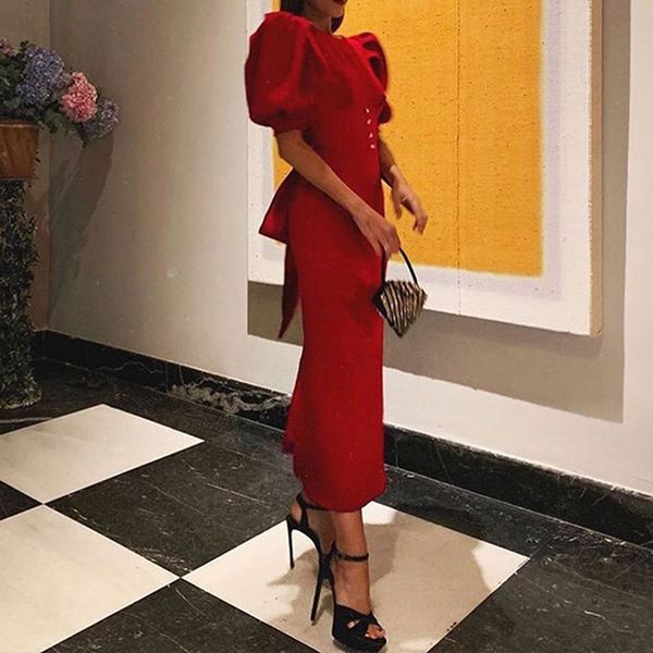 cocktail dresses 2021 red puff sleeve women dress summer fashion elegant office lady women party dresses robe femme vestiods, White
cocktail dresses 2021 red puff sleeve women dress summer fashion elegant office lady women party dresses robe femme vestiods, White