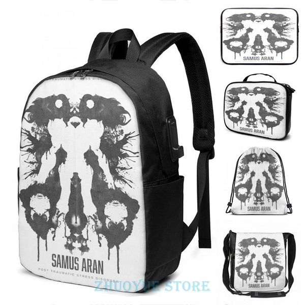 backpack graphic print samus aran metroid geek ink blot test usb charge men school bags women bag travel laptop
backpack graphic print samus aran metroid geek ink blot test usb charge men school bags women bag travel laptop