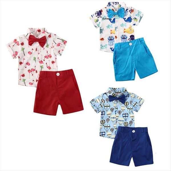 1 5y infant kids baby boy formal suit clothes sets animal print shirt shorts pants summer outfits, White
1 5y infant kids baby boy formal suit clothes sets animal print shirt shorts pants summer outfits, White