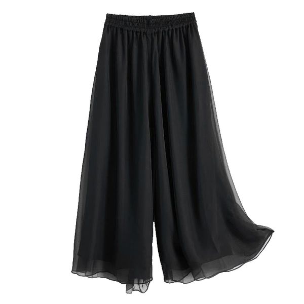 aecu women pant wide leg solid color culottes pant female high waist thin chiffon plus size casual ladies culottes trousers 210319, Black;white
aecu women pant wide leg solid color culottes pant female high waist thin chiffon plus size casual ladies culottes trousers 210319, Black;white