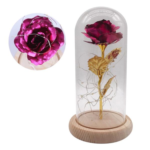 glass cover led light simulation immortal rose deskornament valentine's day present table decor for home living room gift wrap
glass cover led light simulation immortal rose deskornament valentine's day present table decor for home living room gift wrap