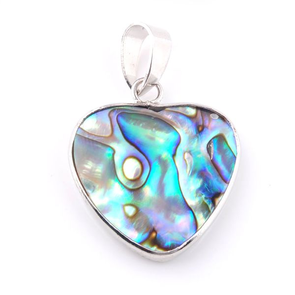 wojiaer abalone shell pendants adorable heart shape pendulum pendant for necklace fashion popular jewelry n3652, Silver
wojiaer abalone shell pendants adorable heart shape pendulum pendant for necklace fashion popular jewelry n3652, Silver