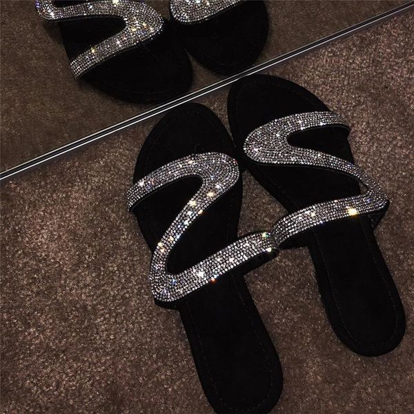 slippers enplei 2021 sandals bright diamond leisure outdoor travel beach non-slip durablelarge size women 37-42, Black
slippers enplei 2021 sandals bright diamond leisure outdoor travel beach non-slip durablelarge size women 37-42, Black