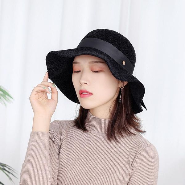 wide brim hats winter ladies knitted hat, big brim, simple wild dome fisherman pure color ribbon bow sun, Blue;gray
wide brim hats winter ladies knitted hat, big brim, simple wild dome fisherman pure color ribbon bow sun, Blue;gray
