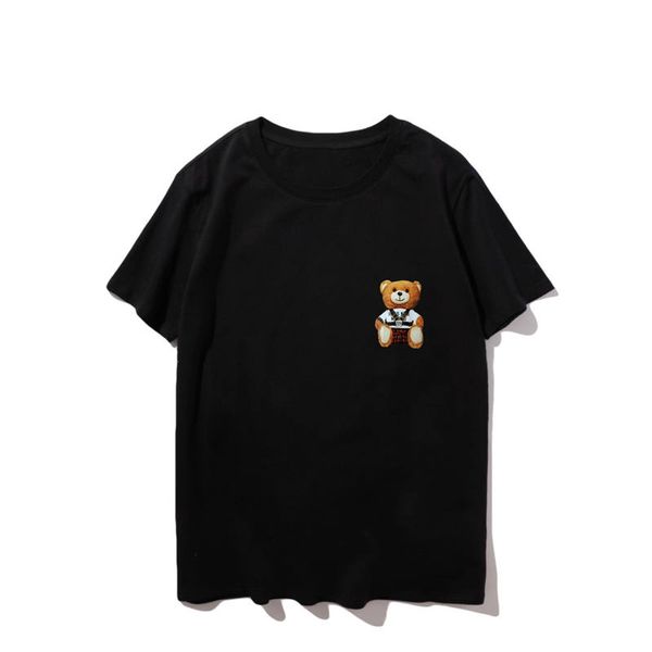 2021ss summer men t-shirts cotton shirts solid color short sleeve tees slim breathable men's streetwear male us size s-xxl the bear cl, White;black
2021ss summer men t-shirts cotton shirts solid color short sleeve tees slim breathable men's streetwear male us size s-xxl the bear cl, White;black