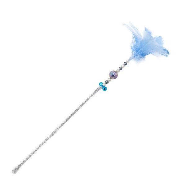 cat toys pet interactive wand toy tease rod with bell colorful feather catcher for kitten
cat toys pet interactive wand toy tease rod with bell colorful feather catcher for kitten