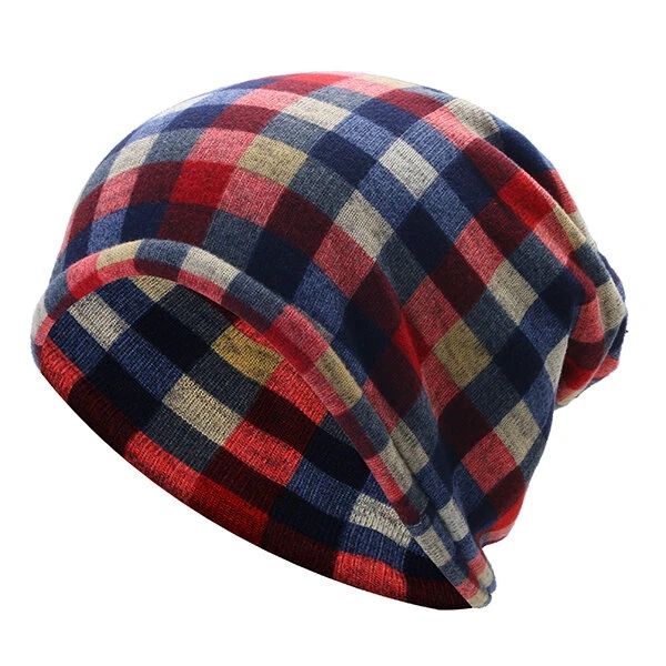 mens women scarf british style grid cotton beanies hat thicken velvet warm - blue, Blue;gray
mens women scarf british style grid cotton beanies hat thicken velvet warm - blue, Blue;gray