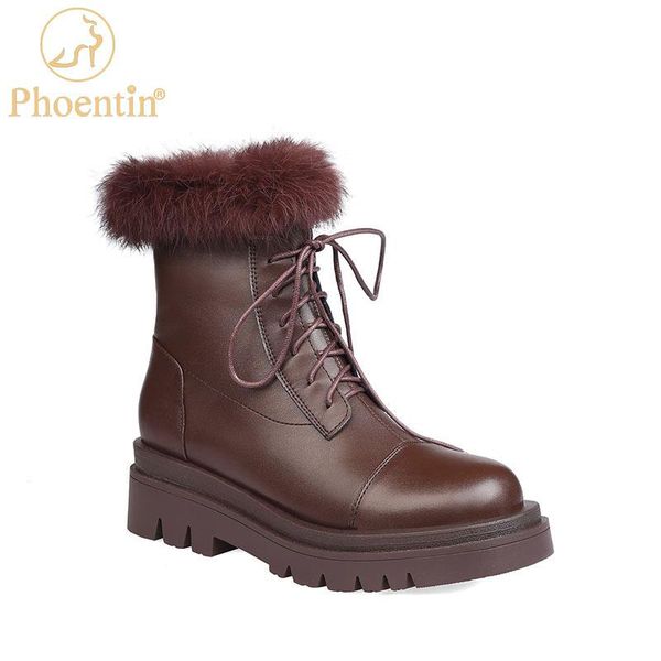 boots phoentin ankle snow brown warm boot women's winter round toe platform side zipper shoes handmade ft1303, Black
boots phoentin ankle snow brown warm boot women's winter round toe platform side zipper shoes handmade ft1303, Black
