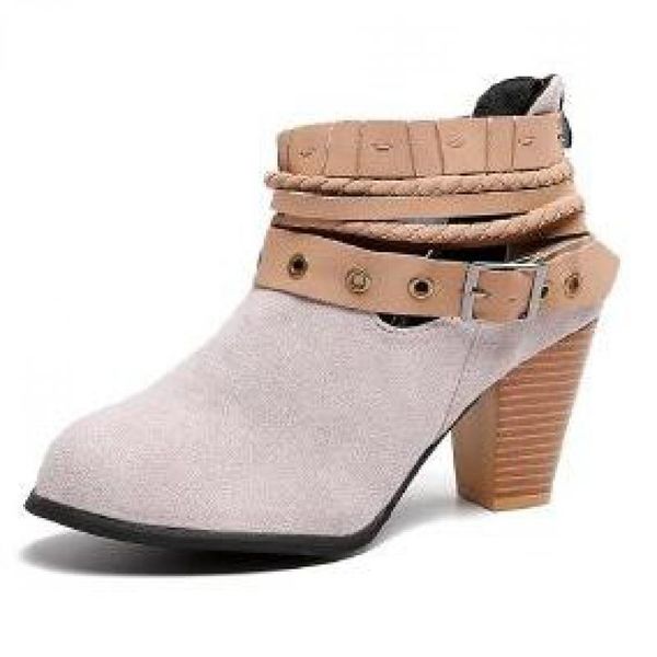 boots fashion casual ladies shoe buckle suede high heel zipper snow shoes for women short, Black
boots fashion casual ladies shoe buckle suede high heel zipper snow shoes for women short, Black