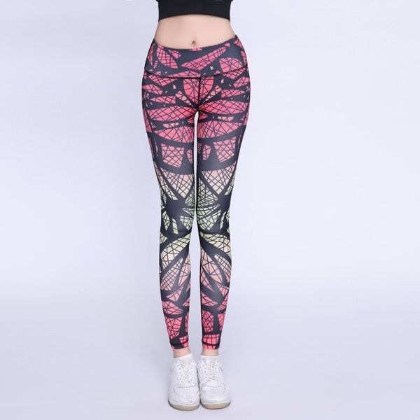 women's pants & capris s cool brighter gradient print quick dry sporting leggings elastic skinny fitness legging women ropa deportiva, Black;white