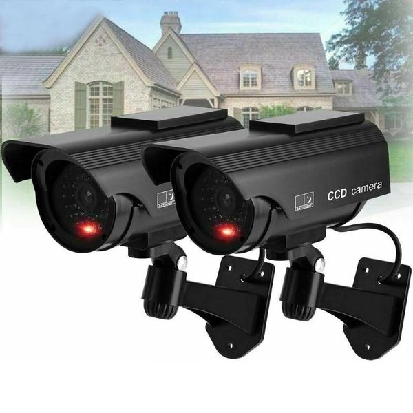 cameras 2pcs solar power dummy fake security cctv ccd camera with red flashing led light surveillance for home
cameras 2pcs solar power dummy fake security cctv ccd camera with red flashing led light surveillance for home