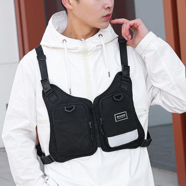 waist bags 2021 functional tactical chest bag for men fashion hip hop vest streetwear pack reflective rig
waist bags 2021 functional tactical chest bag for men fashion hip hop vest streetwear pack reflective rig