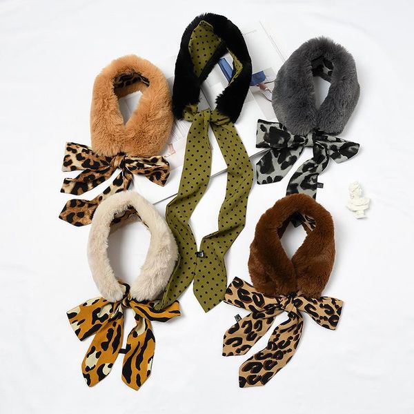 scarves fashion cute soft women faux fur collar scarf animal leopard neck warmer winter shawl wrap girls dot print hiver neckchief, Blue;gray
scarves fashion cute soft women faux fur collar scarf animal leopard neck warmer winter shawl wrap girls dot print hiver neckchief, Blue;gray