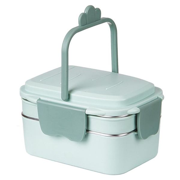 dinnerware sets double-layer lunch box stainless steel storage container portable leak-proof silicone ring seal lunchbox cartoon tablew
dinnerware sets double-layer lunch box stainless steel storage container portable leak-proof silicone ring seal lunchbox cartoon tablew