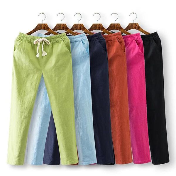 4xl plus size 2021 fashion summer skinny women candy colors loose ankel length cotton linen pocket elastic waist trousers women's pants, Black;white
4xl plus size 2021 fashion summer skinny women candy colors loose ankel length cotton linen pocket elastic waist trousers women's pants, Black;white