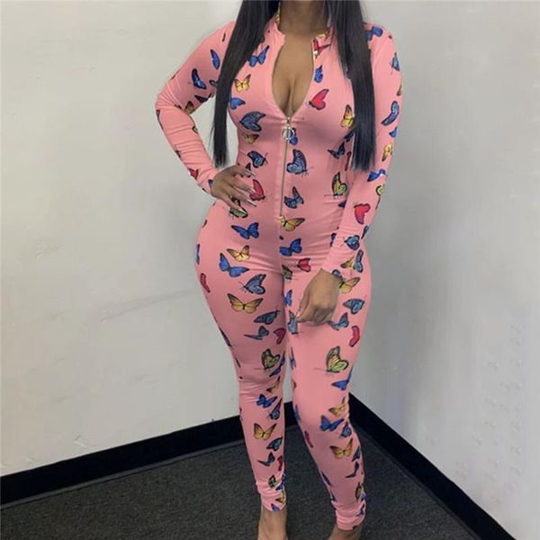 women's jumpsuits & rompers fashion butterfly print womens autumn spring long sleeve jumpsuit zipper one piece outfits skinny bodycon, Black;white
women's jumpsuits & rompers fashion butterfly print womens autumn spring long sleeve jumpsuit zipper one piece outfits skinny bodycon, Black;white
