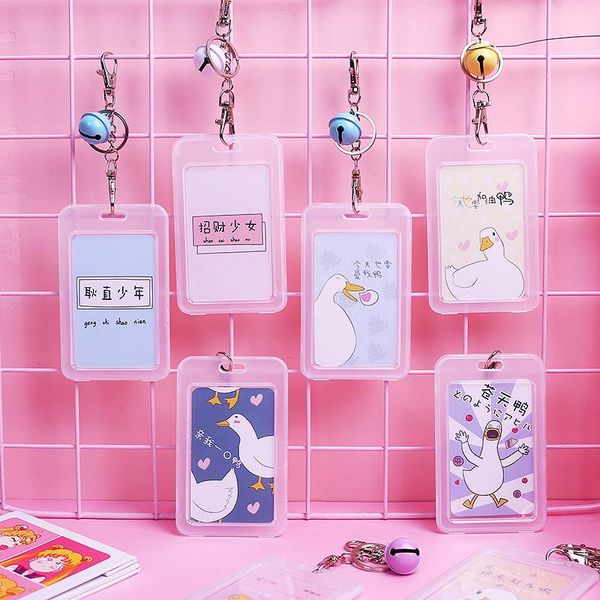 card holders transparent bus cover protective access control student small fresh keychain creative campus cute, Brown;gray
card holders transparent bus cover protective access control student small fresh keychain creative campus cute, Brown;gray