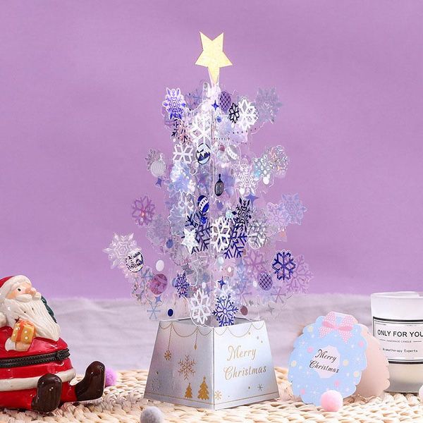greeting cards creative card 3d christmas magic crystal tree ornaments paper festival decorative supplies
greeting cards creative card 3d christmas magic crystal tree ornaments paper festival decorative supplies