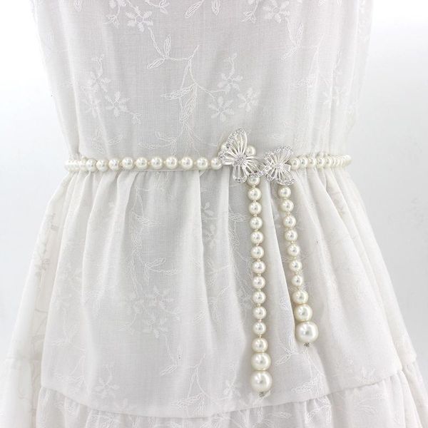 elegant women pearls elastic wedding belts handmade bridal pearl beaded accessories, Black;brown
elegant women pearls elastic wedding belts handmade bridal pearl beaded accessories, Black;brown