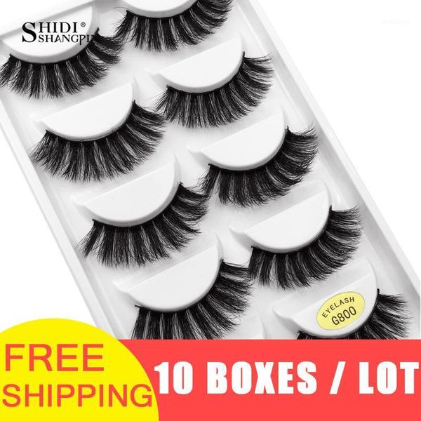 10 boxes / lot mink eyelashes natural long false 100% handmade soft 3d lashes makeup faux cils g8001
10 boxes / lot mink eyelashes natural long false 100% handmade soft 3d lashes makeup faux cils g8001